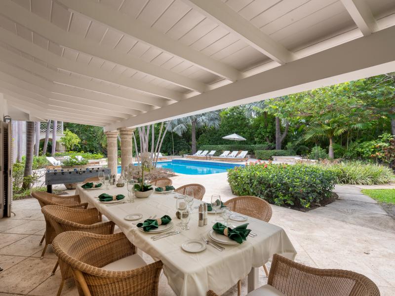 Bluff House & Cottage -Sandy Lane Beach , Beachfront villas Barbados , Sandy Lane Beach , Sandy Lane Estate , St James , West Coast Barbados 