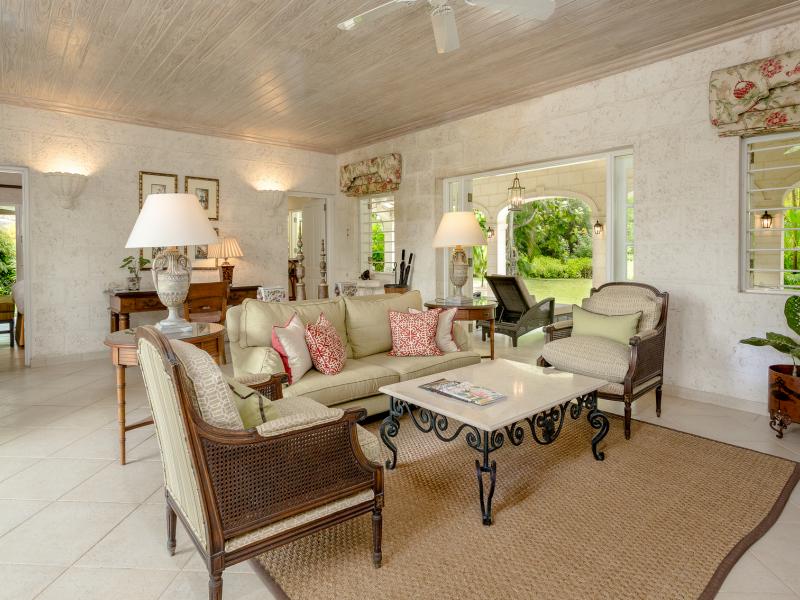 Coral Reef Club - Villa Ixora , Beachfront villas Barbados , Porters , St James , West Coast Barbados 