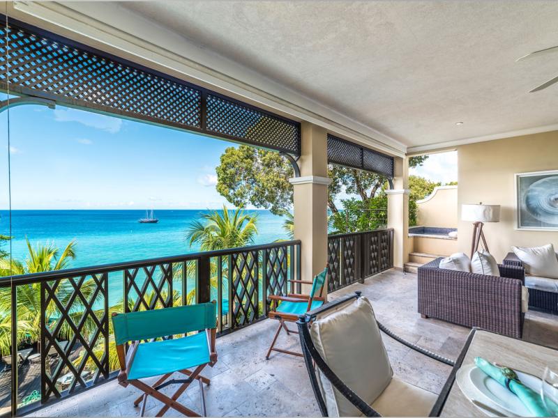 Sandy Cove 302 - The Pearl Beachfront , Beachfront villas Barbados , Prospect , Sandy Cove , St James , West Coast Barbados 