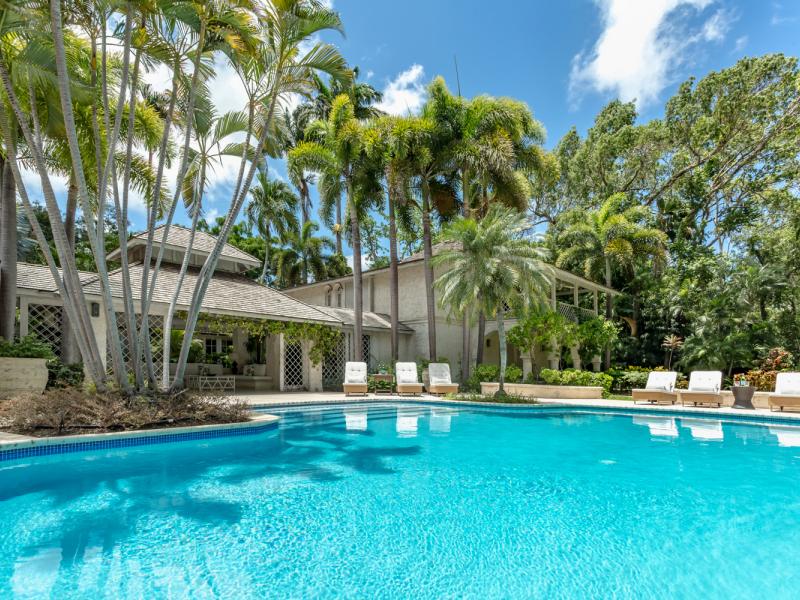 Bluff House & Cottage -Sandy Lane Beach , Beachfront villas Barbados , Sandy Lane Beach , Sandy Lane Estate , St James , West Coast Barbados 