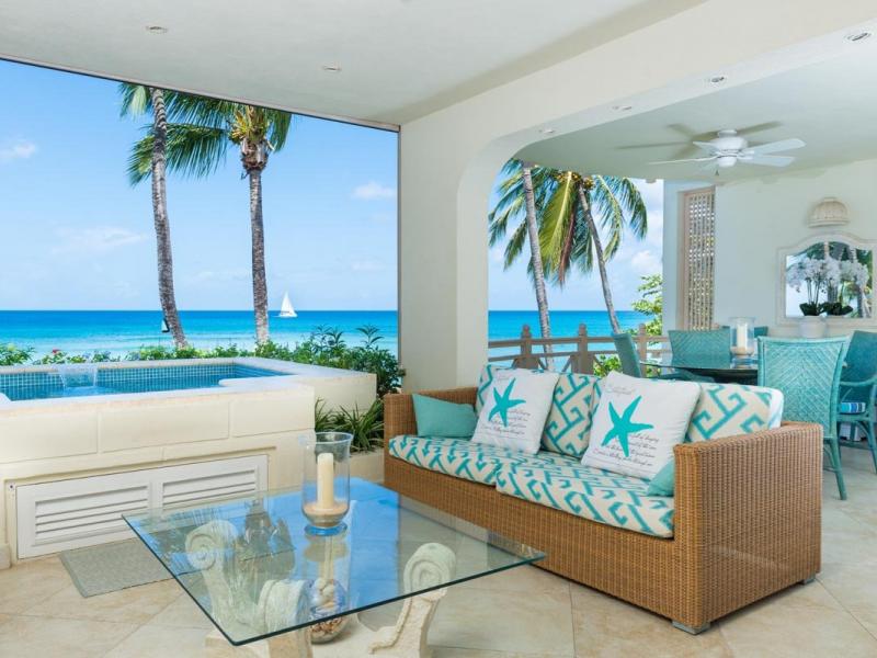 Reeds House 9 - Beachfront , Beachfront villas Barbados , Reeds Bay , Reeds House , St James , West Coast Barbados 